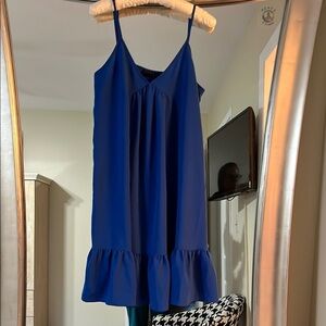 Hatch Blue Sleeveless Women's Maternity Dress